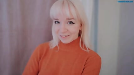 Blonde Swinger Makes a Bet with Her Partner that Ur Virgin Ass Can Make Her Cum, & Lucky for U, She's Wet For Virgins
