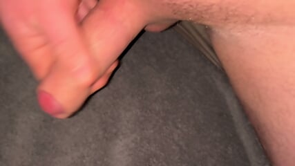 Straight Guyâs Deepthroat Hunger Ends In Huge Cum On Blanket â Silent Solo Ropes