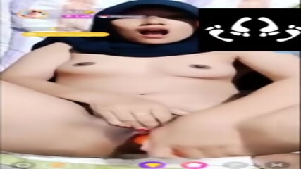 Hijab Live Colmek Pakai Dildo