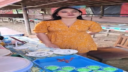 Penjual Es Dawet Yang Lagi Viral