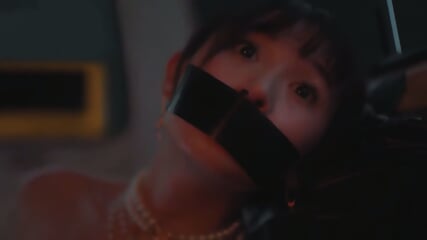 Chinese Girl Tape Gagged