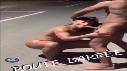 Baltasar Ebang Engonga Has Sex In The Middle Of The Street At Night.