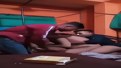 Paid Chubby Randi Bhabhi Threesome Sex