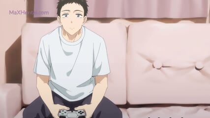 Horny Teen Girlfriend Gives Hot Blowjob And Rides On Cock (Hentai)