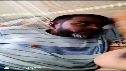 Bangladeshi Old Chacha Sucking Wife's Boobs