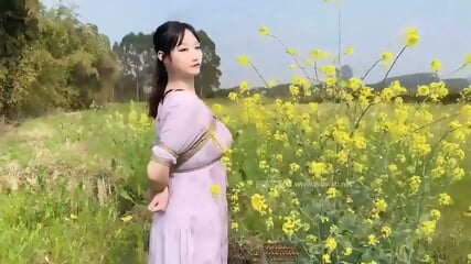 Chinese Bondage - Bound And Walk In Field K4E