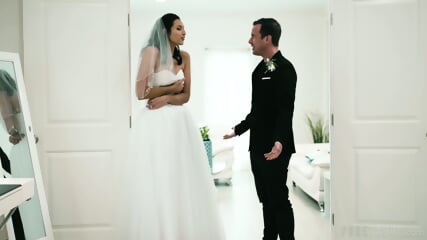 Wedding Day Jitters - Bella Rolland Cums
