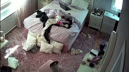 Spying On My British Sisters Rooms. (My Older Step Sister Masturbate When Left Alone)