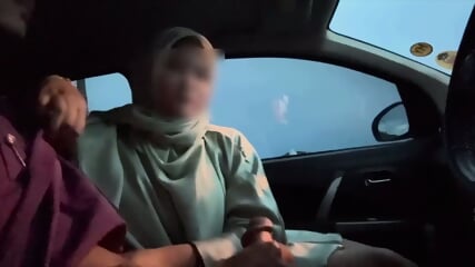 Couple Kedah Main Dalam Kereta, Park Kat Tepi Jalan Part 2
