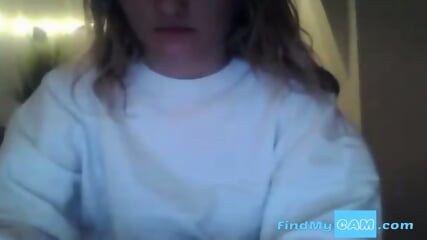 Tiny-titted Amateur Liza Rides Her Dildo On Webcam.