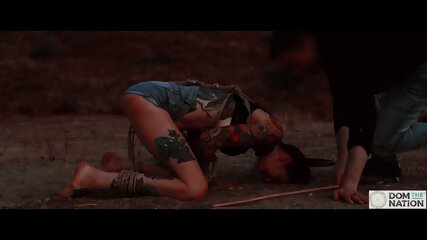 Caned Girl Cries While Caned And Eats Ass